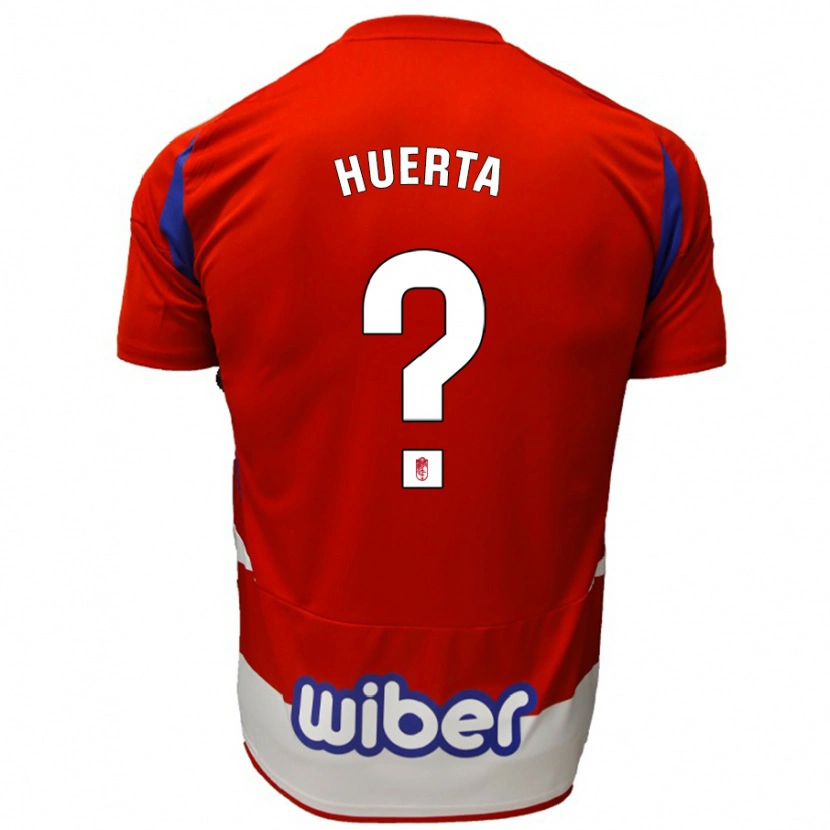 Danxen Kid Salvador Huerta #0 Red White Blue Home Jersey 2024/25 T-Shirt