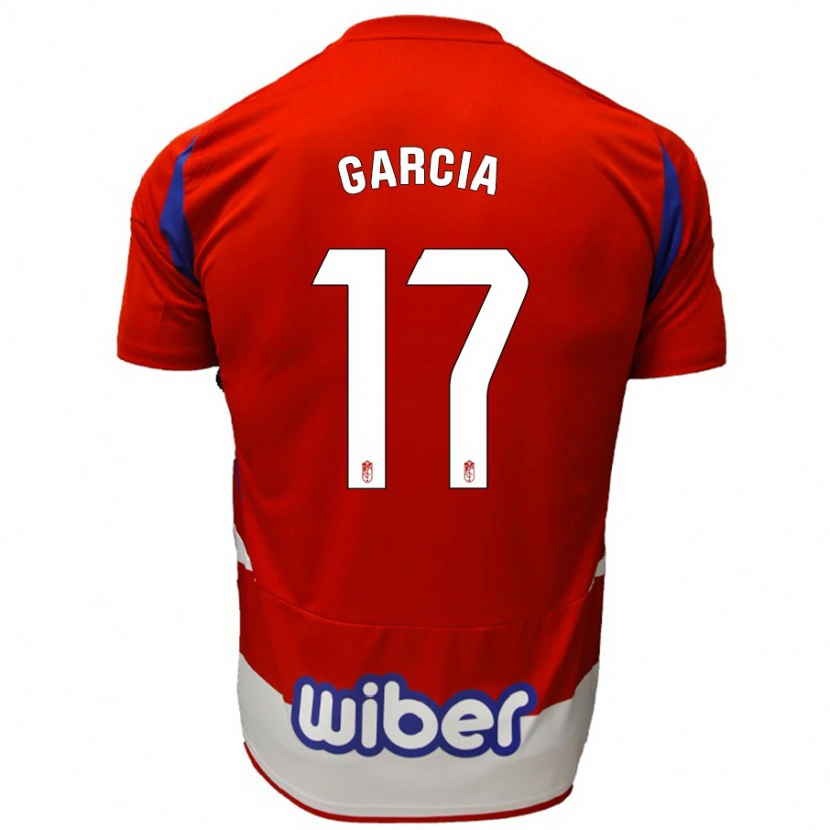 Danxen Kid Naima García #17 Red White Blue Home Jersey 2024/25 T-Shirt