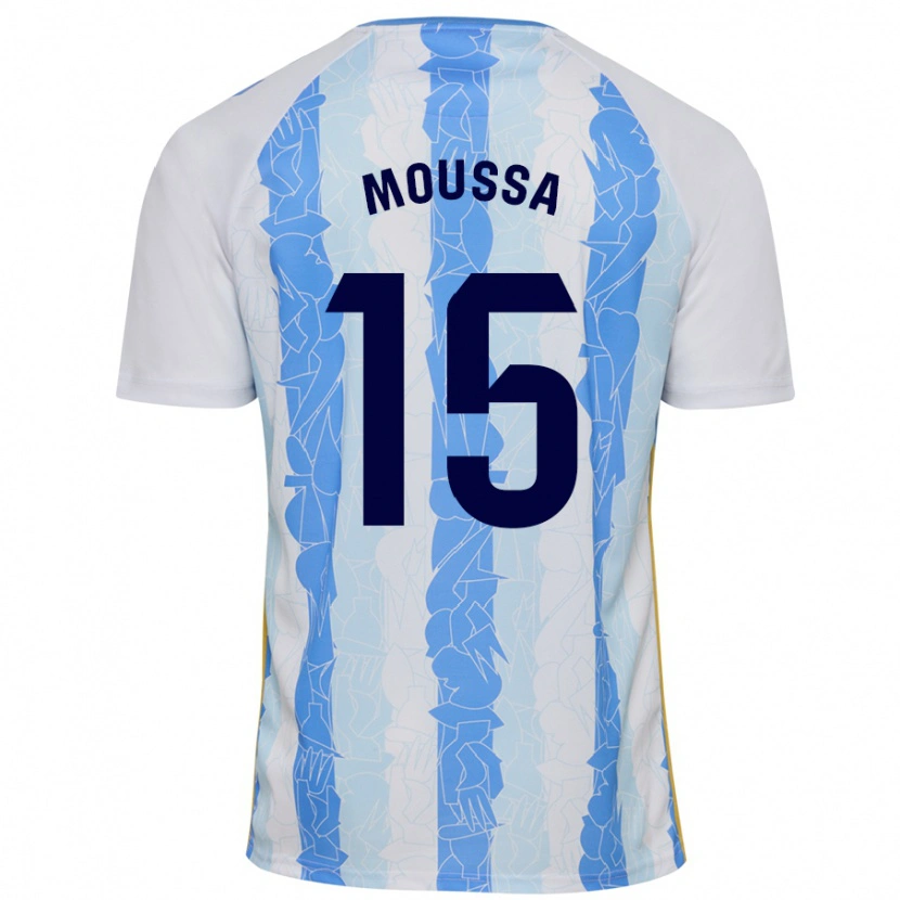 Danxen Kid Moussa Diarra #15 White Blue Home Jersey 2024/25 T-Shirt