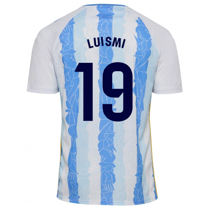 Danxen Kid Luismi Sánchez #19 White Blue Home Jersey 2024/25 T-Shirt