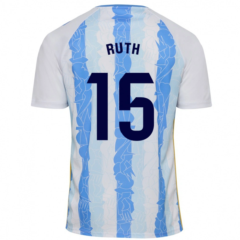 Danxen Kid Ruth #15 White Blue Home Jersey 2024/25 T-Shirt