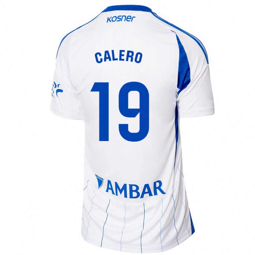 Danxen Kid Iván Calero #19 Red White Home Jersey 2024/25 T-Shirt