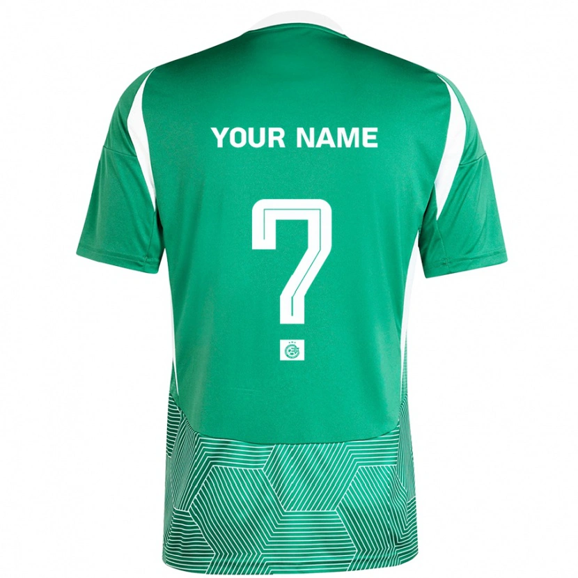 Danxen Kid Your Name #0 Green White Home Jersey 2024/25 T-Shirt