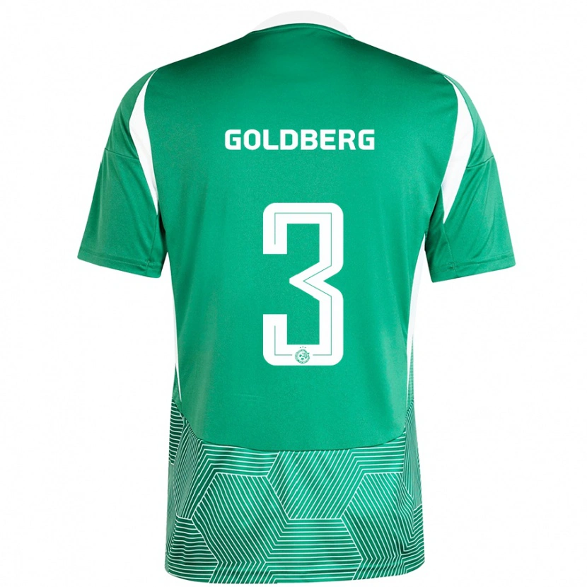 Danxen Kid Shon Goldberg #3 Green White Home Jersey 2024/25 T-Shirt