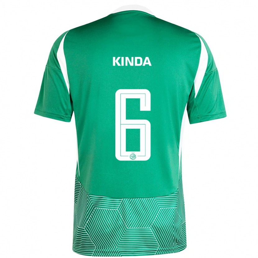 Danxen Kid Gadi Kinda #6 Green White Home Jersey 2024/25 T-Shirt