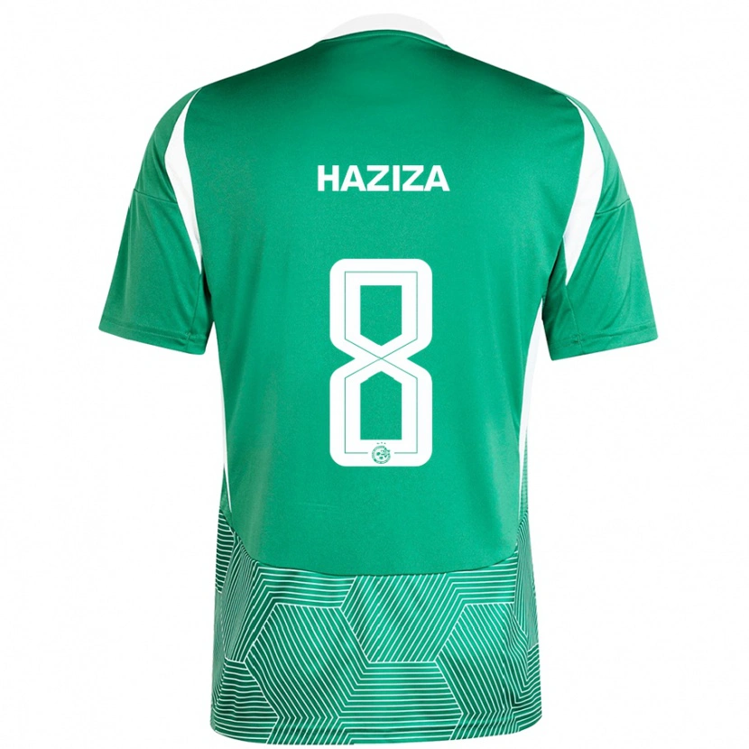 Danxen Kid Dolev Haziza #8 Green White Home Jersey 2024/25 T-Shirt