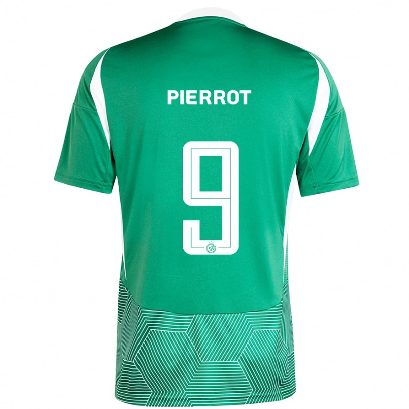 Danxen Kid Frantzdy Pierrot #9 Green White Home Jersey 2024/25 T-Shirt