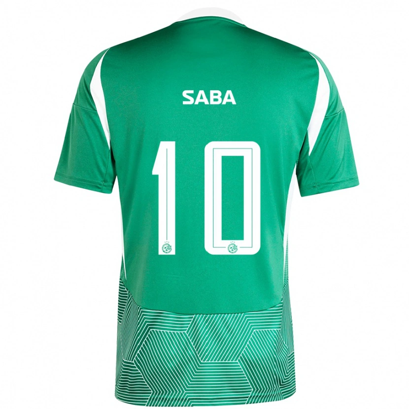 Danxen Kid Dia Saba #10 Green White Home Jersey 2024/25 T-Shirt