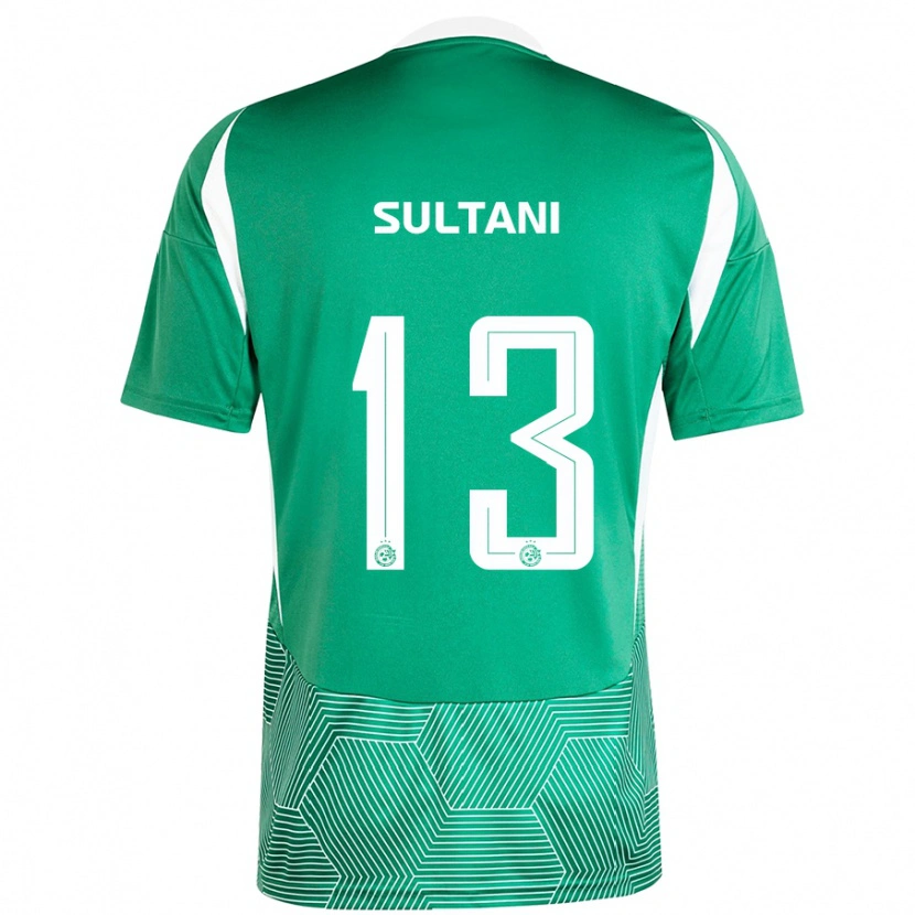 Danxen Kid Tomás Sultani #13 Green White Home Jersey 2024/25 T-Shirt