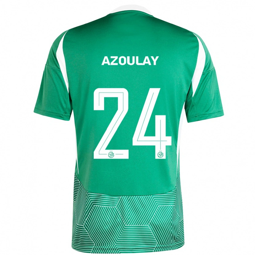 Danxen Kid Ethane Azoulay #24 Green White Home Jersey 2024/25 T-Shirt