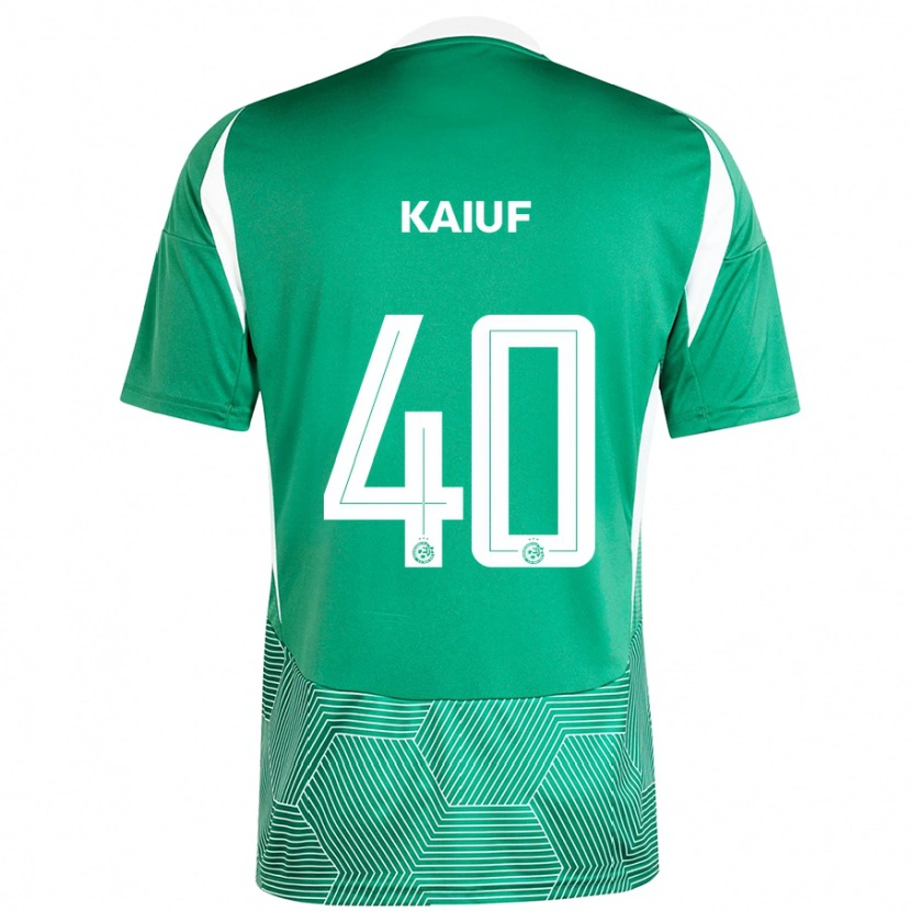 Danxen Kid Sharif Kaiuf #40 Green White Home Jersey 2024/25 T-Shirt