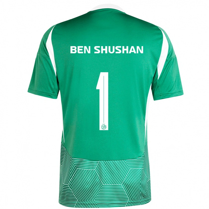 Danxen Kid Ori Ben Shushan #1 Green White Home Jersey 2024/25 T-Shirt