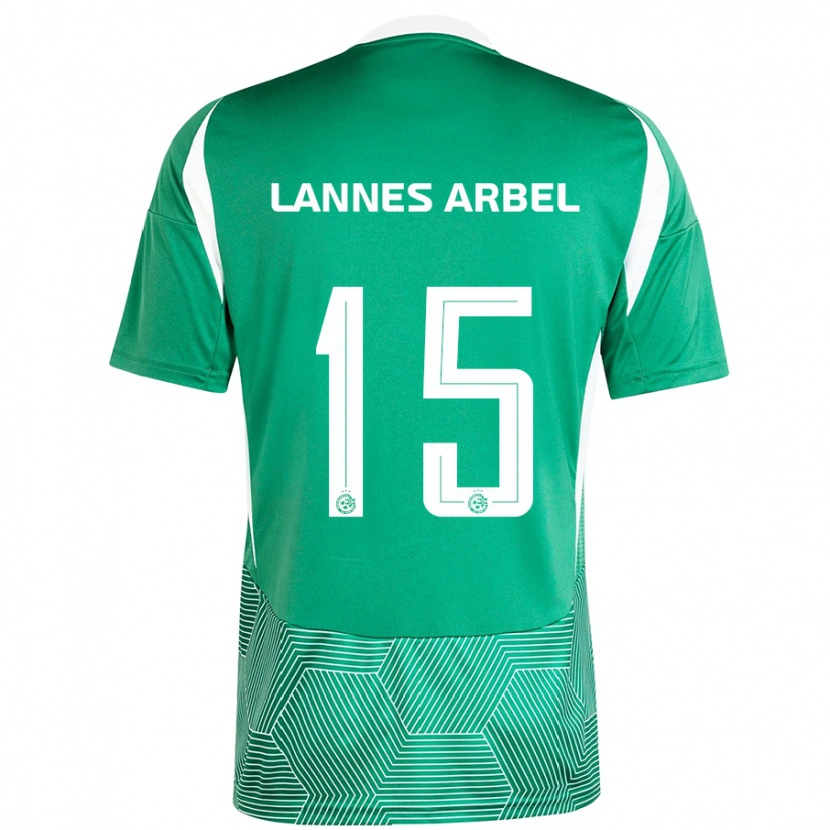 Danxen Kid Tomer Lannes Arbel #15 Green White Home Jersey 2024/25 T-Shirt