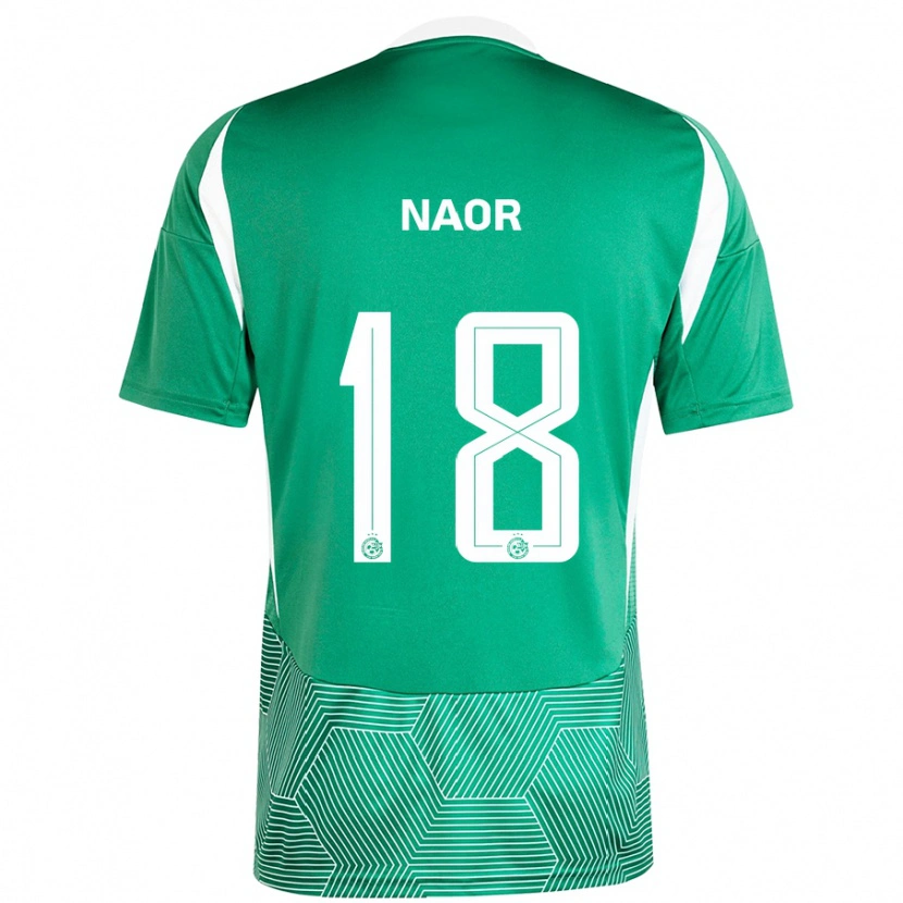 Danxen Kid Goni Naor #18 Green White Home Jersey 2024/25 T-Shirt