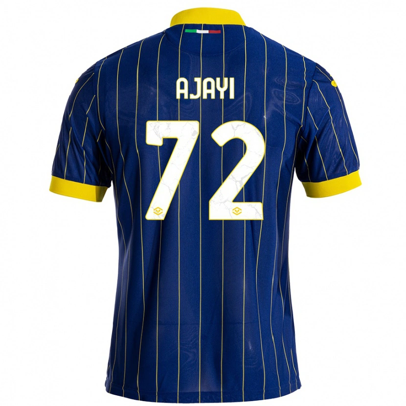 Danxen Kid Junior Ajayi #72 Blue Yellow Home Jersey 2024/25 T-Shirt