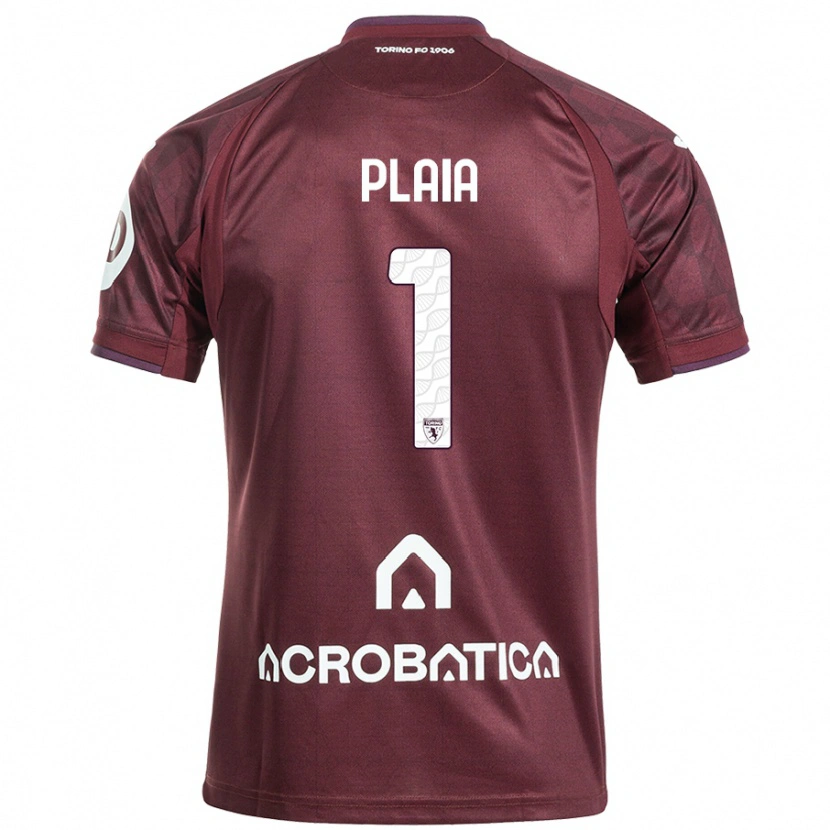 Danxen Kid Francesco Plaia #1 Maroon White Home Jersey 2024/25 T-Shirt