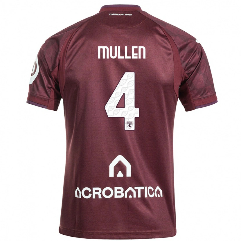 Danxen Kid Senan Mullen #4 Maroon White Home Jersey 2024/25 T-Shirt