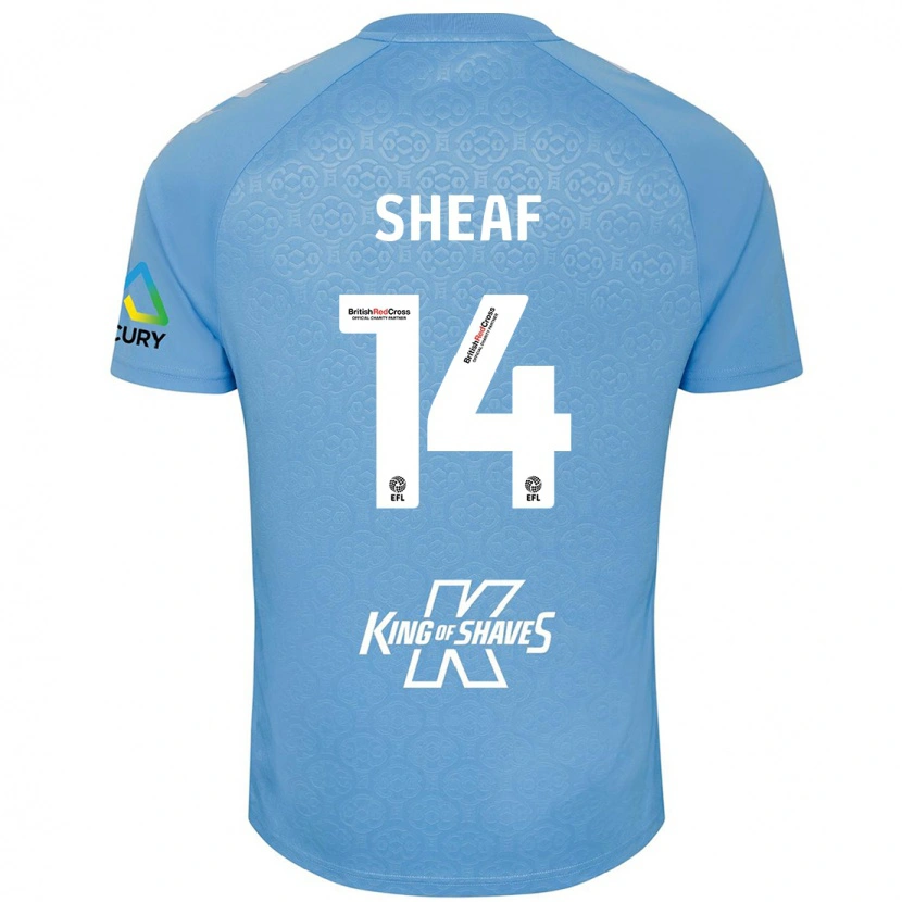 Danxen Kid Ben Sheaf #14 Blue White Home Jersey 2024/25 T-Shirt