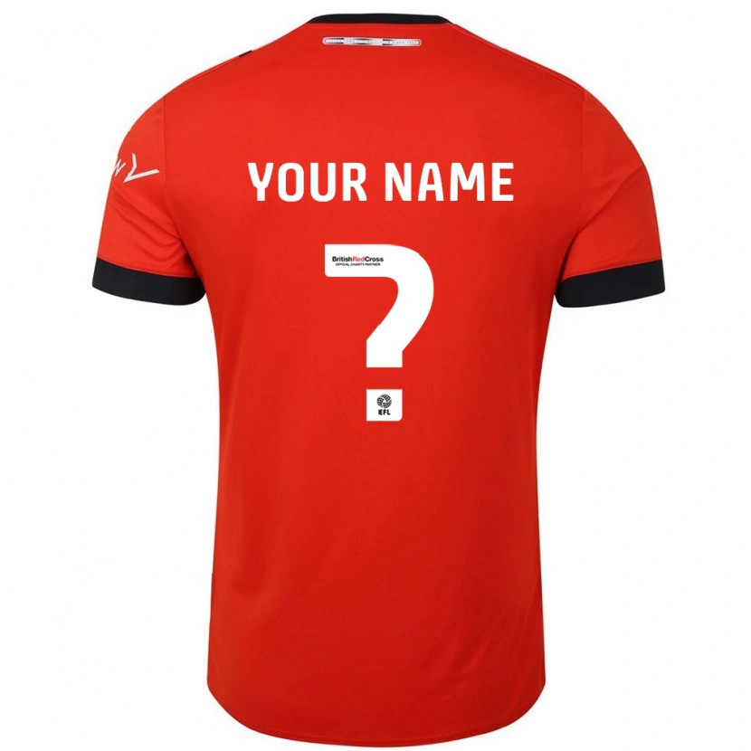 Danxen Kid Your Name #0 Orange Black Home Jersey 2024/25 T-Shirt