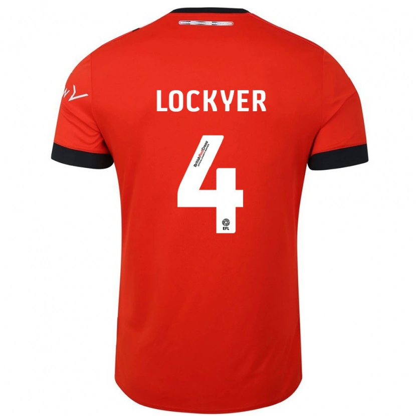 Danxen Kid Tom Lockyer #4 Orange Black Home Jersey 2024/25 T-Shirt