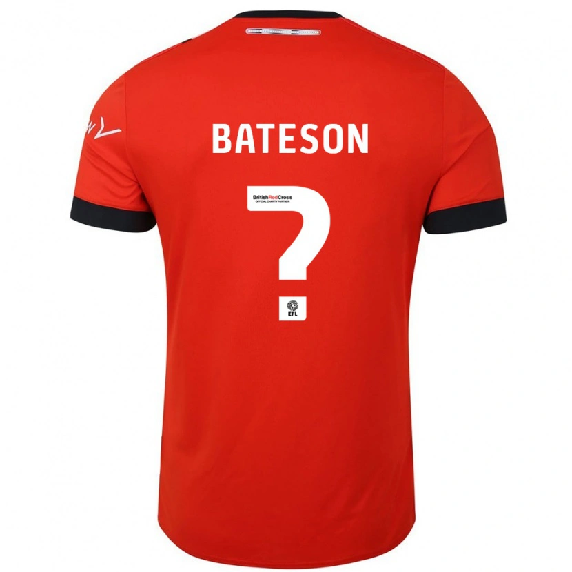 Danxen Kid Jack Bateson #0 Orange Black Home Jersey 2024/25 T-Shirt