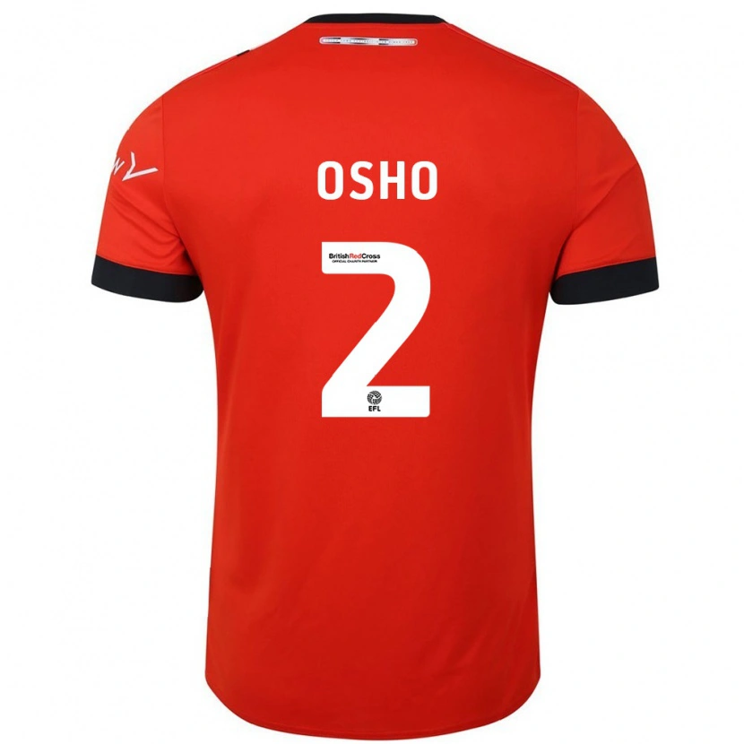 Danxen Kid Gabriel Osho #2 Orange Black Home Jersey 2024/25 T-Shirt