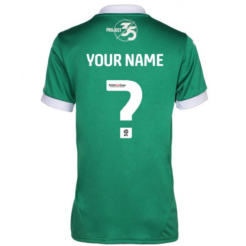 Danxen Kid Your Name #0 Green White Home Jersey 2024/25 T-Shirt