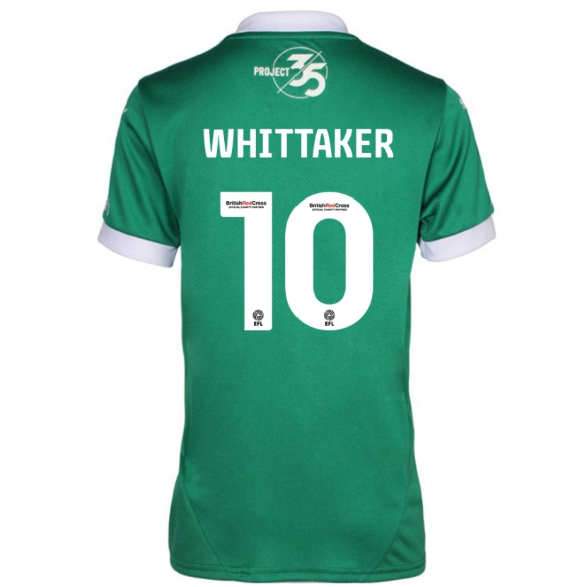 Danxen Kid Morgan Whittaker #10 Green White Home Jersey 2024/25 T-Shirt