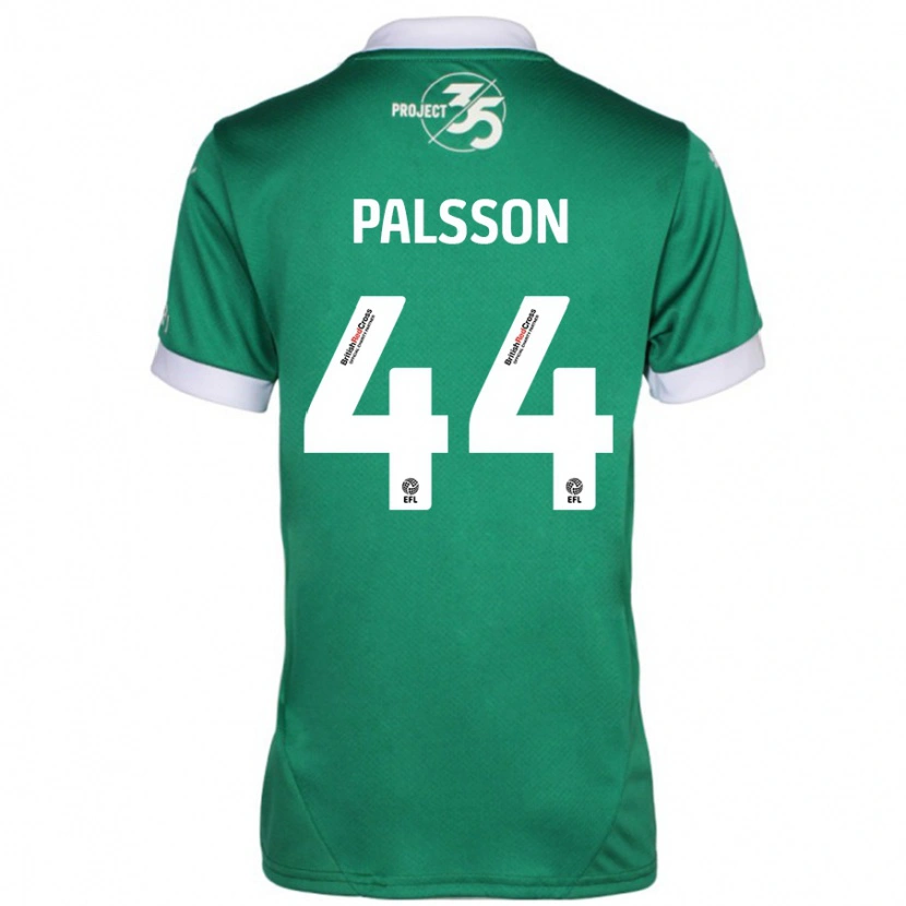 Danxen Kid Victor Pálsson #44 Green White Home Jersey 2024/25 T-Shirt