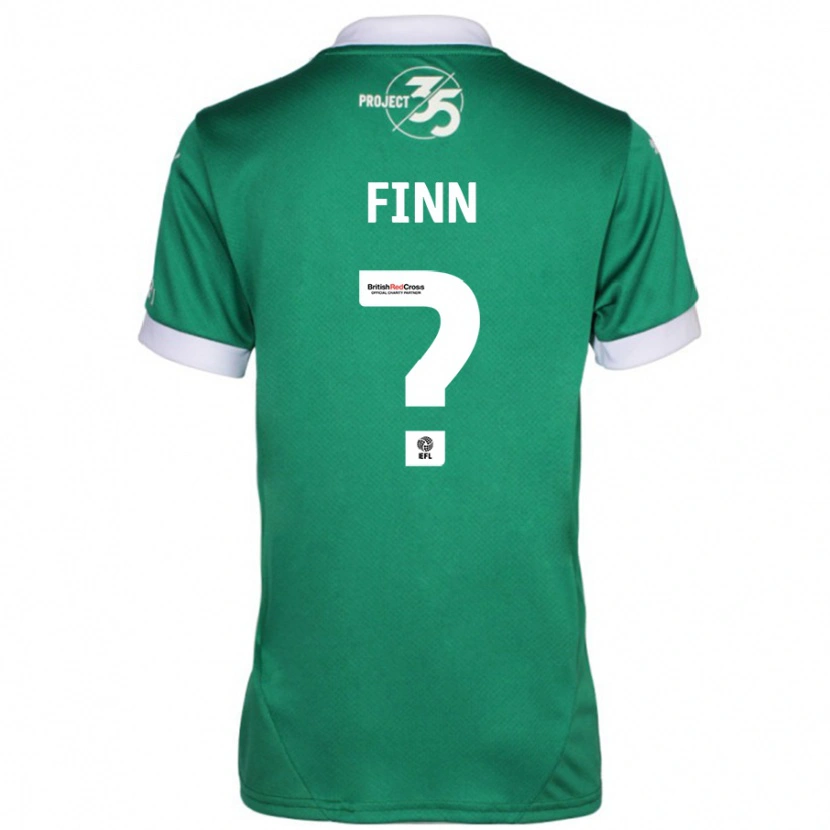 Danxen Kid Tegan Finn #0 Green White Home Jersey 2024/25 T-Shirt