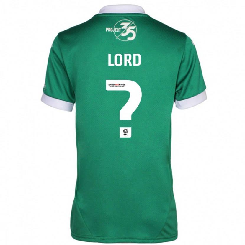 Danxen Kid Sam Lord #0 Green White Home Jersey 2024/25 T-Shirt