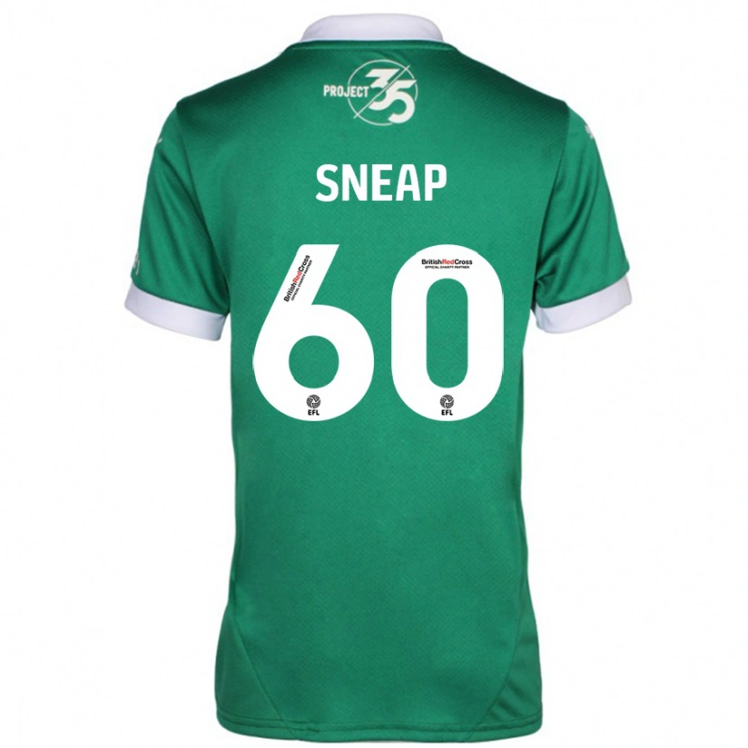 Danxen Kid Harley Sneap #60 Green White Home Jersey 2024/25 T-Shirt