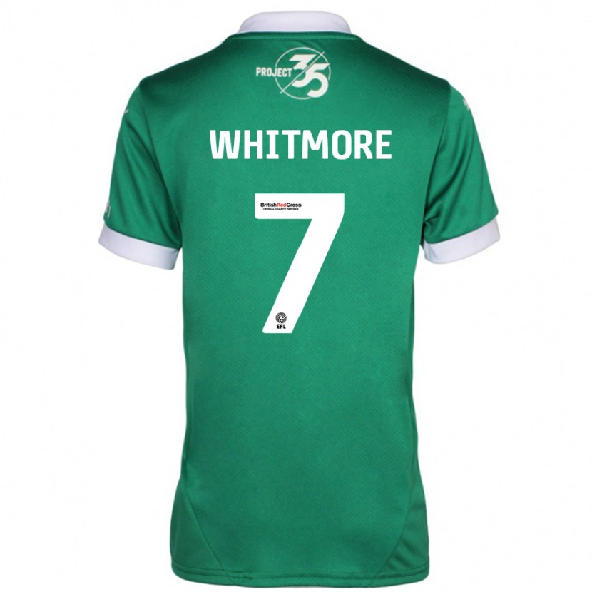 Danxen Kid Charlotte Whitmore #7 Green White Home Jersey 2024/25 T-Shirt