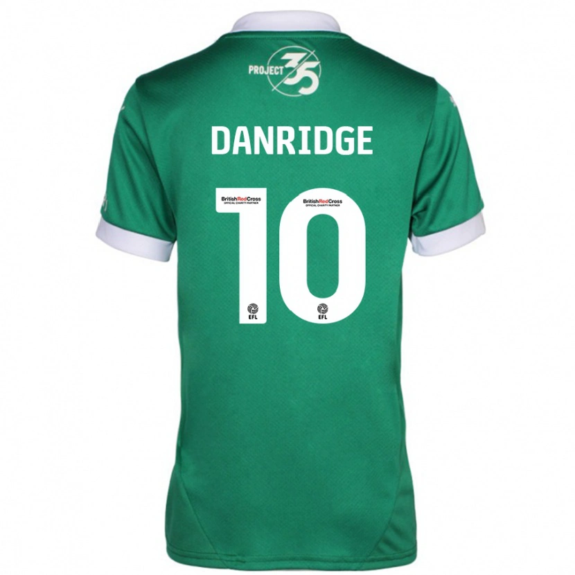 Danxen Kid Rebecca Danridge #10 Green White Home Jersey 2024/25 T-Shirt