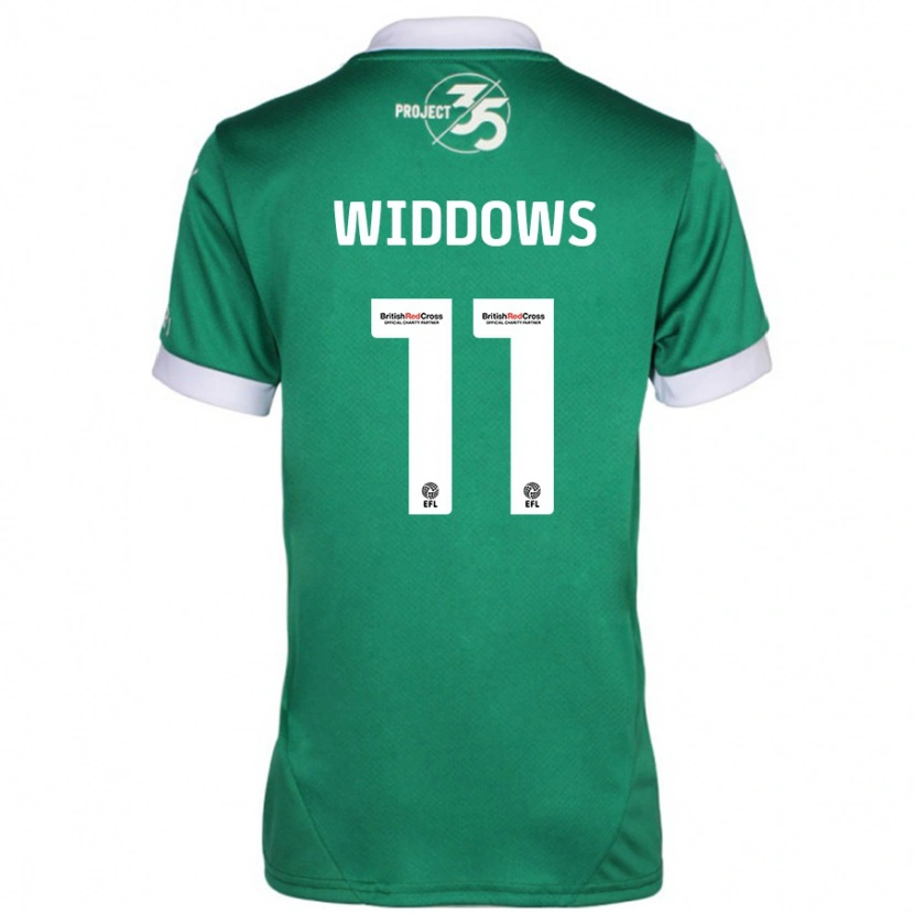 Danxen Kid Jade Widdows #11 Green White Home Jersey 2024/25 T-Shirt