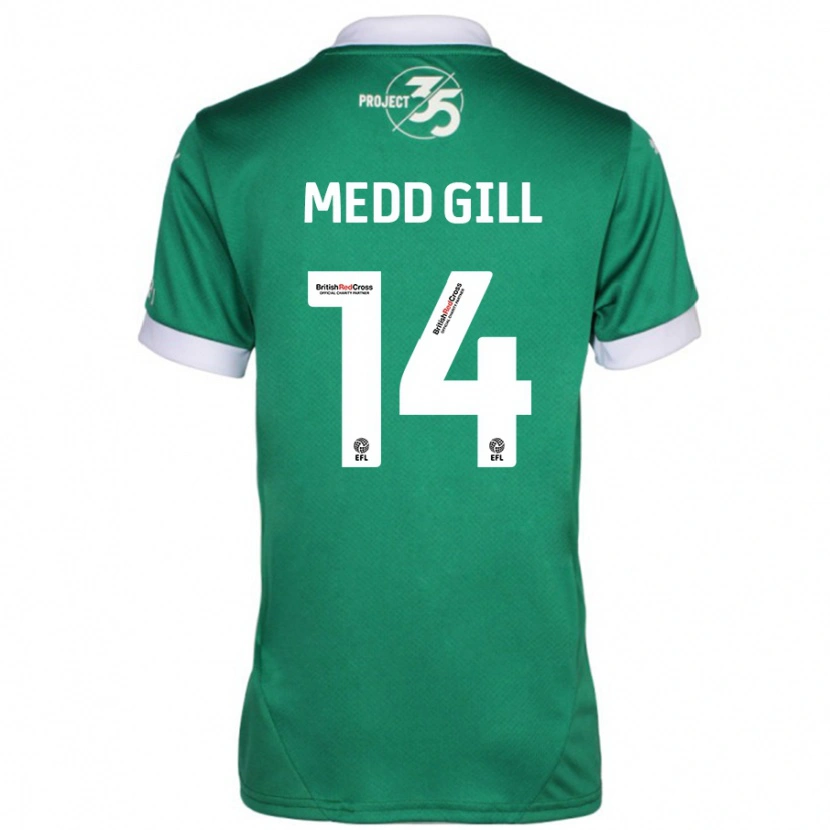 Danxen Kid Tamsin Medd-Gill #14 Green White Home Jersey 2024/25 T-Shirt