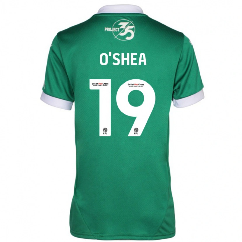 Danxen Kid Erin O'shea #19 Green White Home Jersey 2024/25 T-Shirt