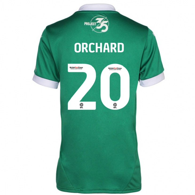 Danxen Kid Fern Orchard #20 Green White Home Jersey 2024/25 T-Shirt