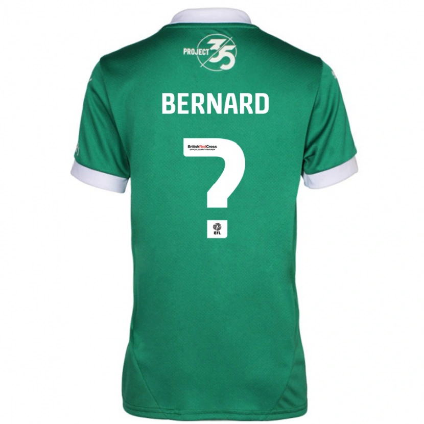 Danxen Kid Josh Bernard #0 Green White Home Jersey 2024/25 T-Shirt