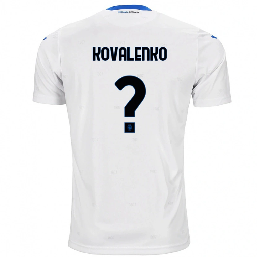 Danxen Kid Viktor Kovalenko #0 White Away Jersey 2024/25 T-Shirt