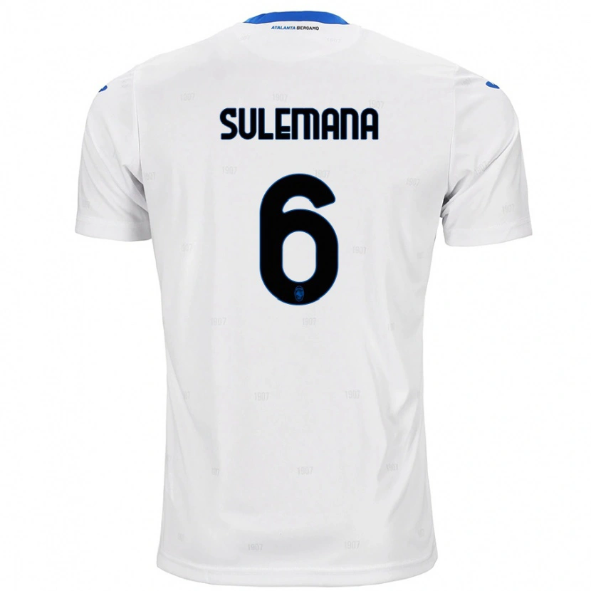 Danxen Kid Ibrahim Sulemana #6 White Away Jersey 2024/25 T-Shirt