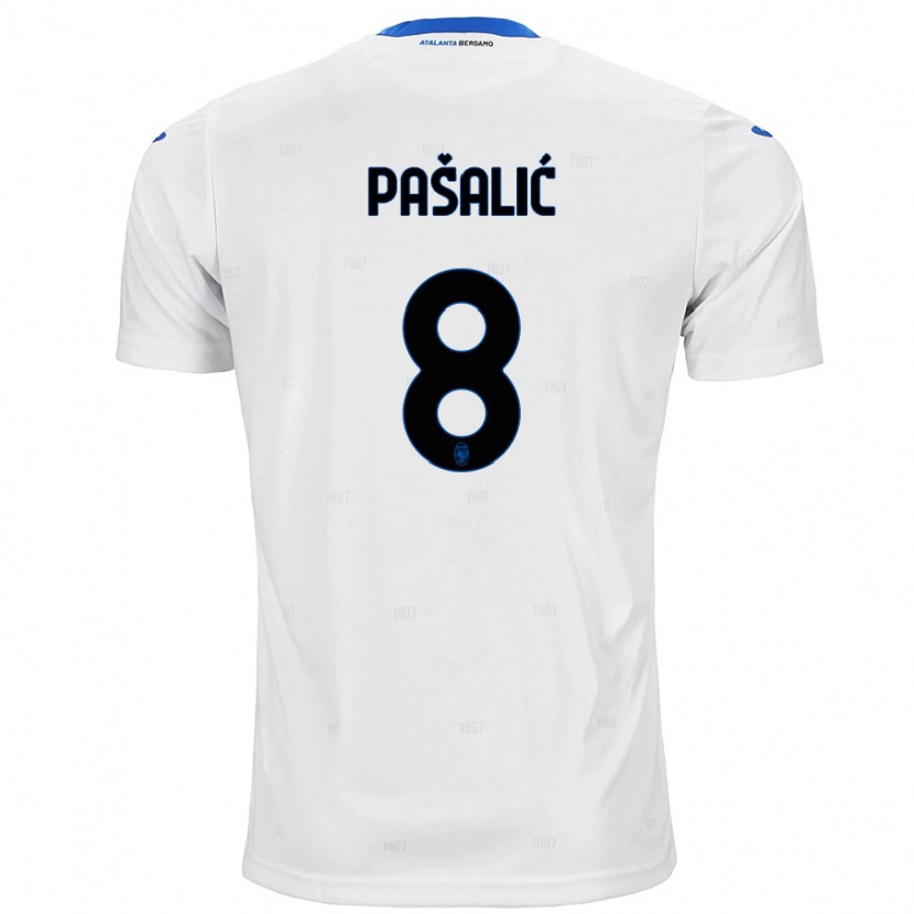 Danxen Kid Mario Pasalic #8 White Away Jersey 2024/25 T-Shirt