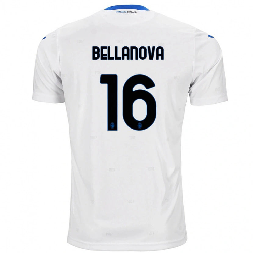 Danxen Kid Raoul Bellanova #16 White Away Jersey 2024/25 T-Shirt