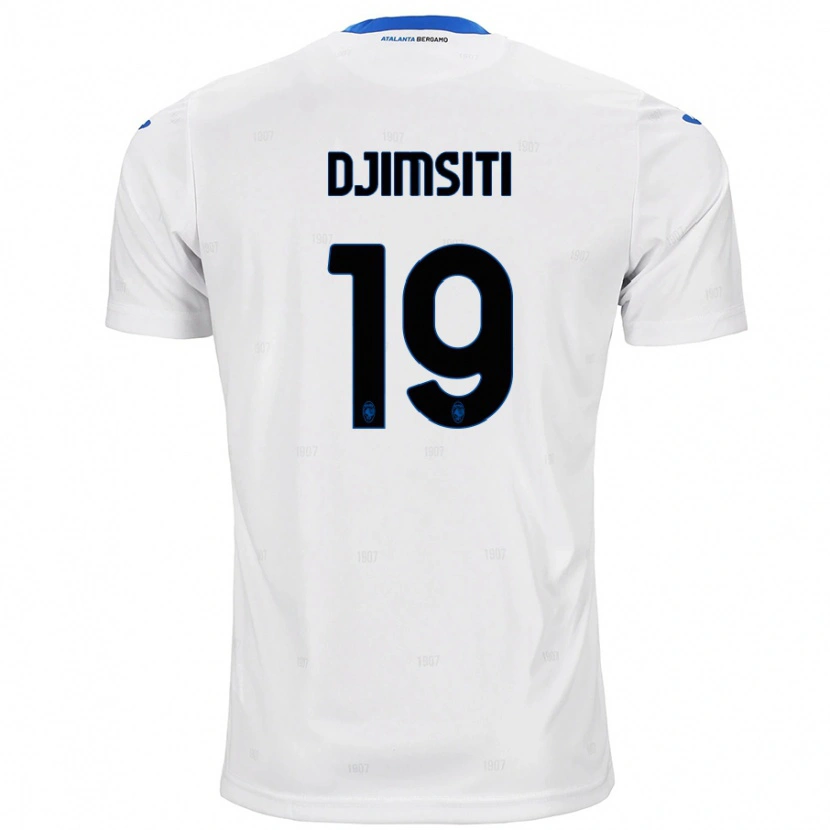 Danxen Kid Berat Djimsiti #19 White Away Jersey 2024/25 T-Shirt