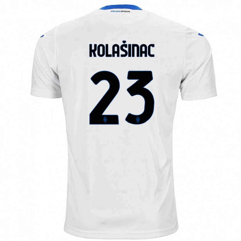 Danxen Kid Sead Kolasinac #23 White Away Jersey 2024/25 T-Shirt