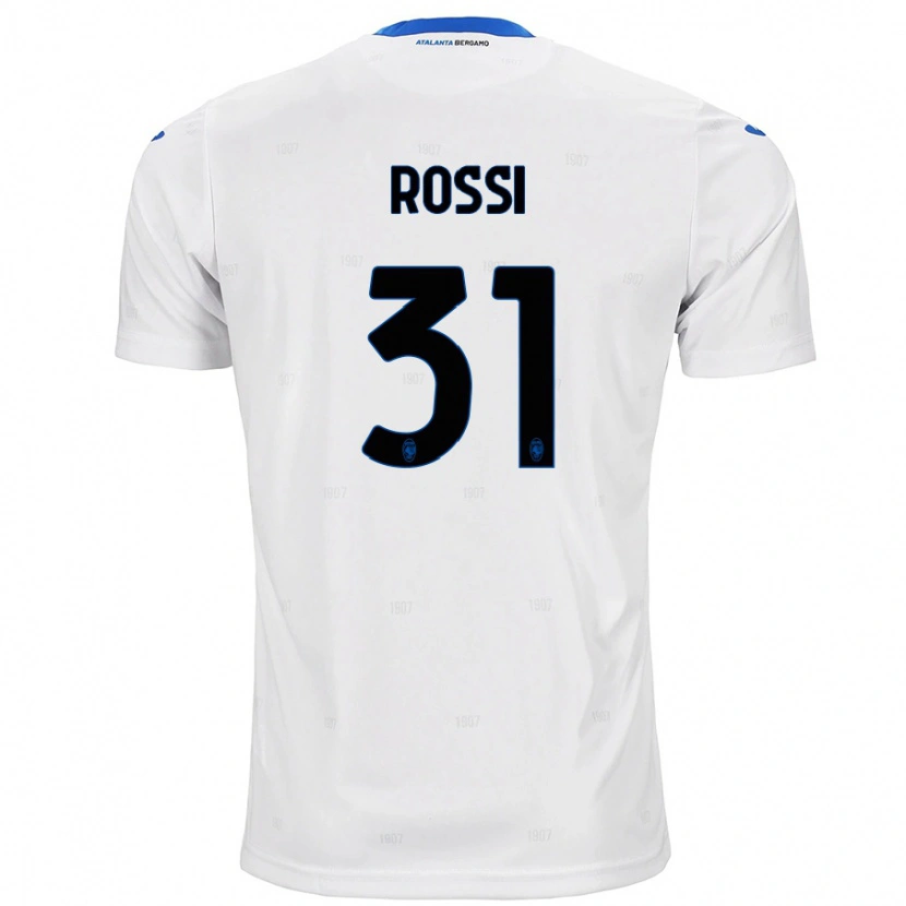 Danxen Kid Francesco Rossi #31 White Away Jersey 2024/25 T-Shirt