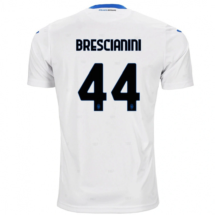 Danxen Kid Marco Brescianini #44 White Away Jersey 2024/25 T-Shirt