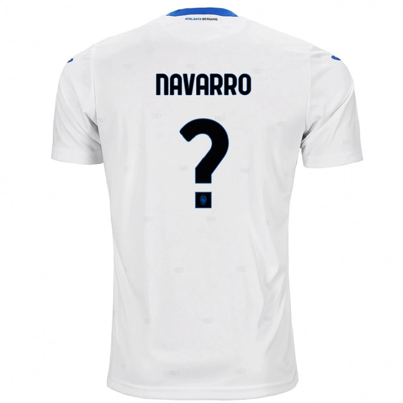 Danxen Kid Albert Navarro #0 White Away Jersey 2024/25 T-Shirt