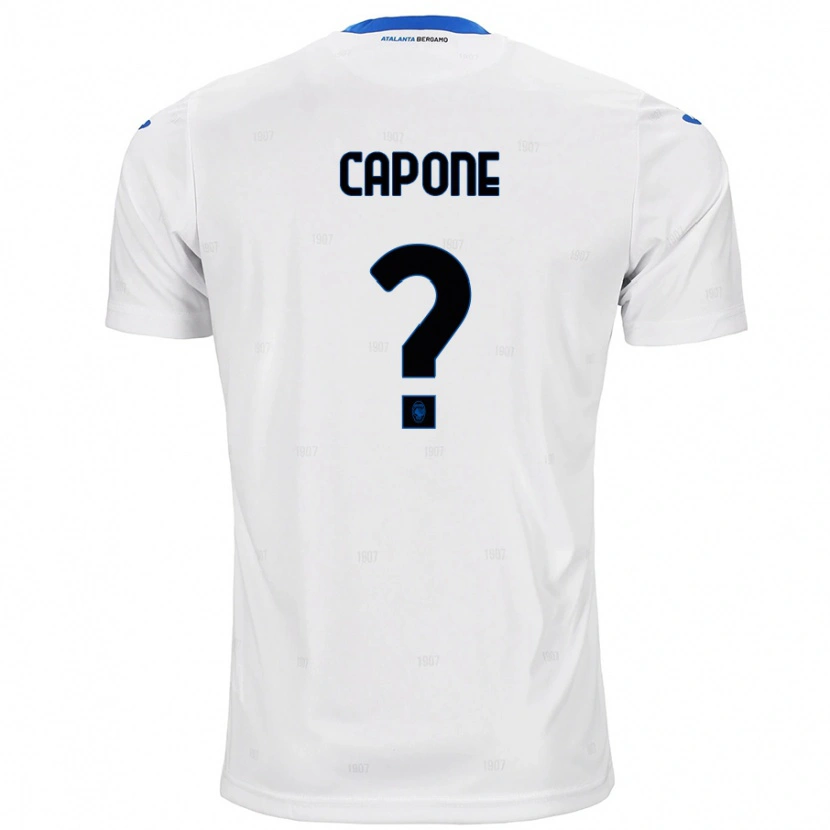 Danxen Kid Christian Capone #0 White Away Jersey 2024/25 T-Shirt