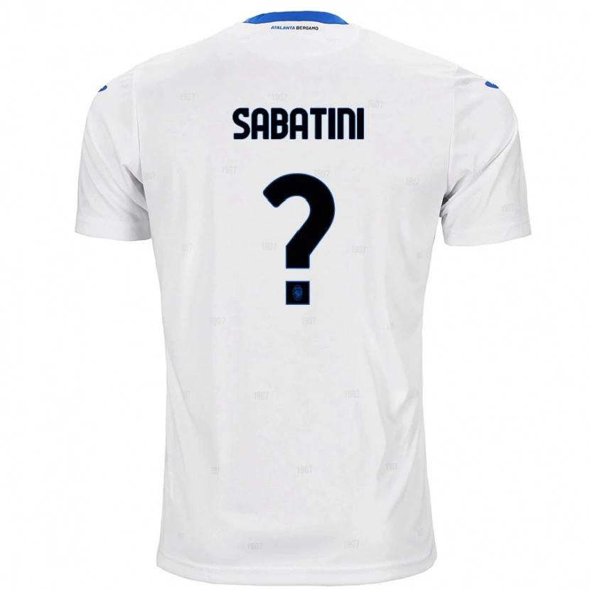 Danxen Kid Carlo Sabatini #0 White Away Jersey 2024/25 T-Shirt